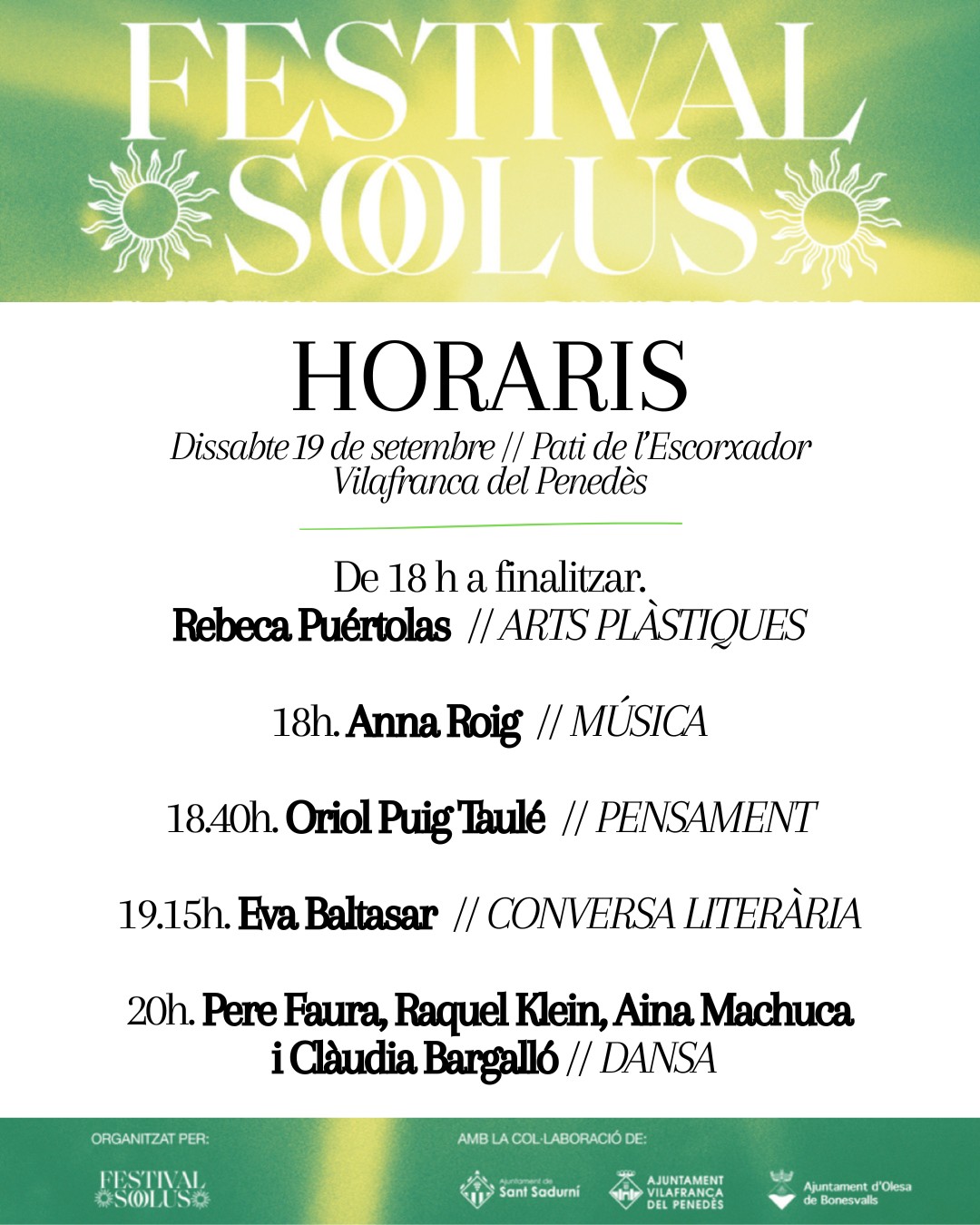 2a edició del festival SOOLUS