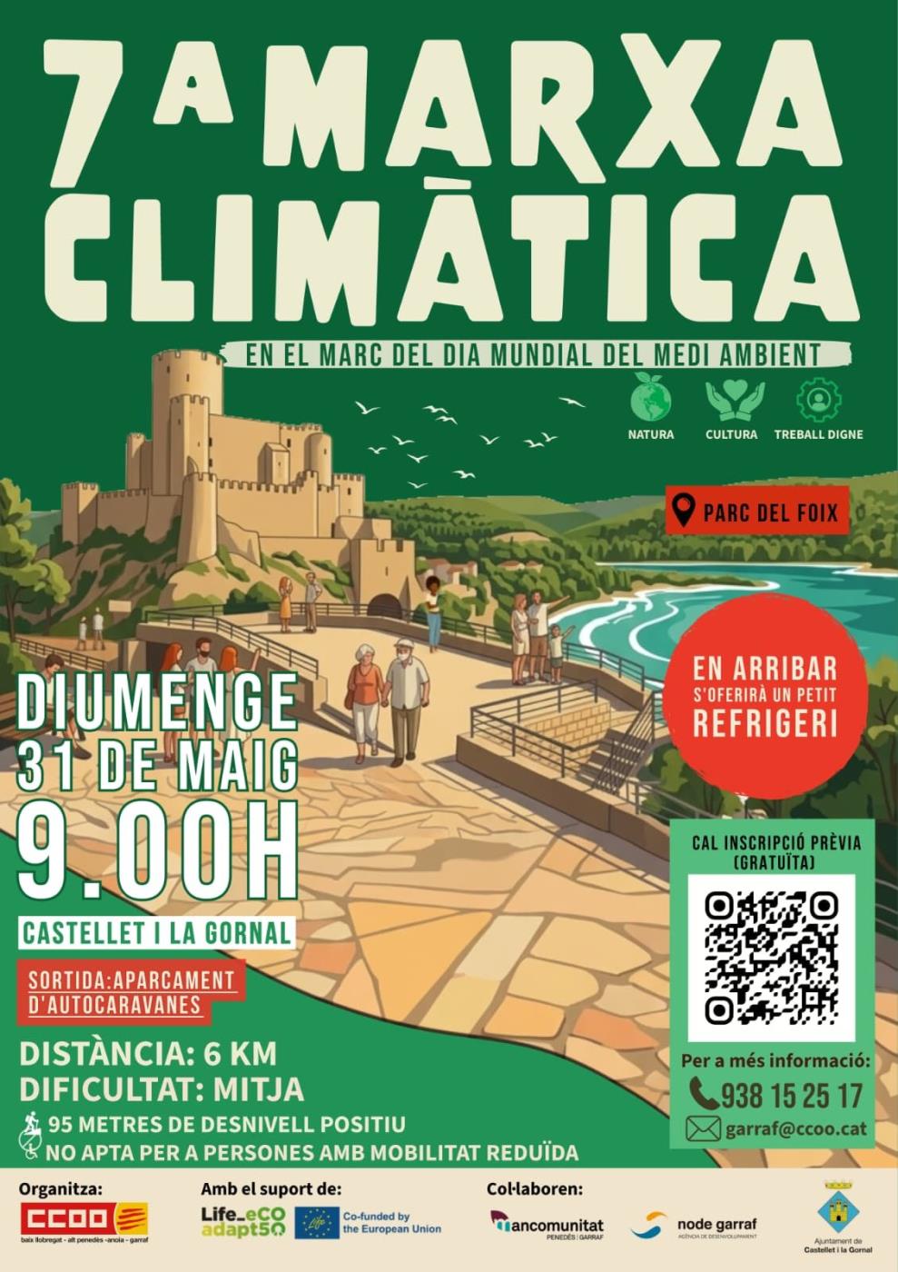 7a Marxa Climàtica a Castellet i la Gornal 