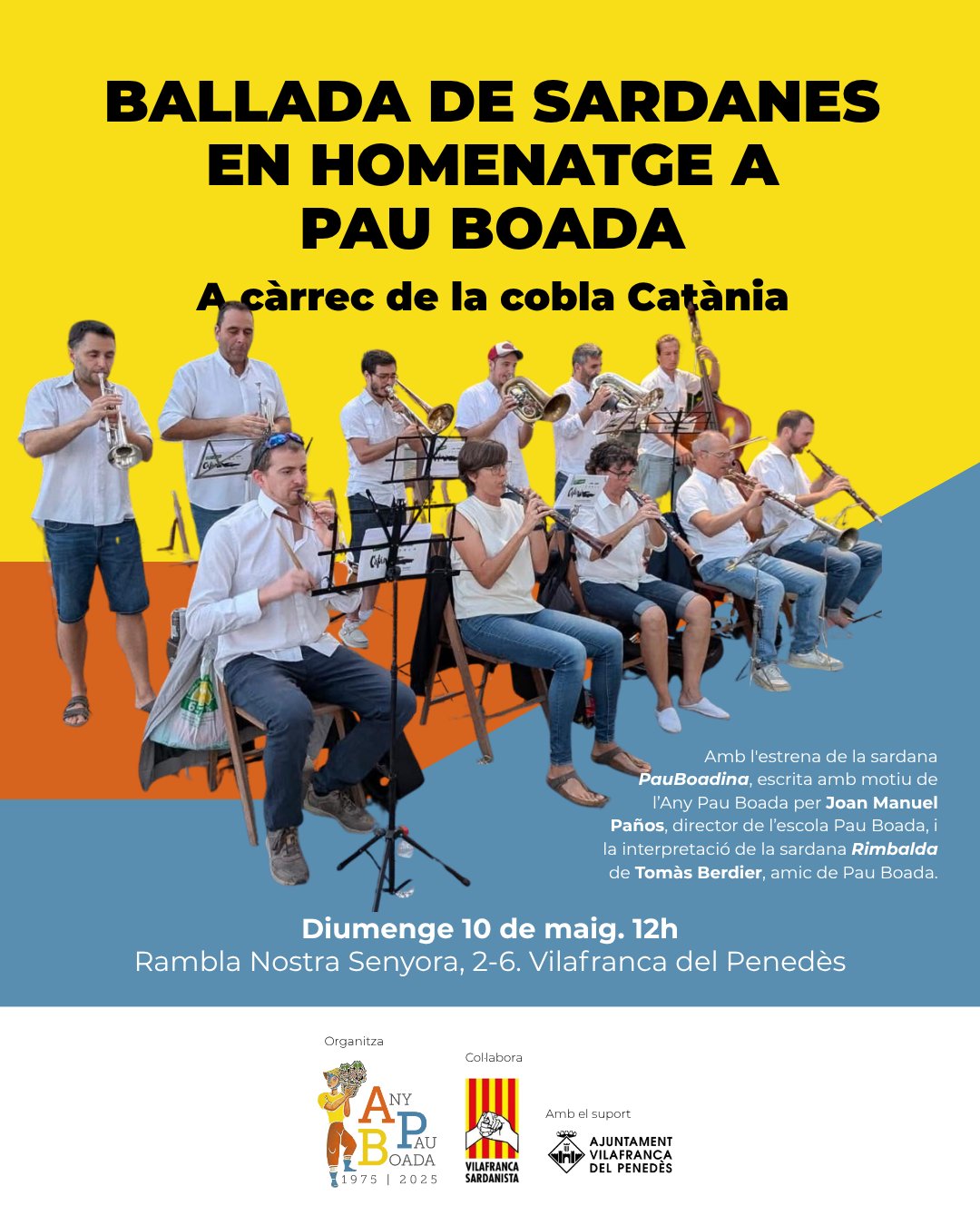 Ballada de Sardanes de l'Any Pau Boada