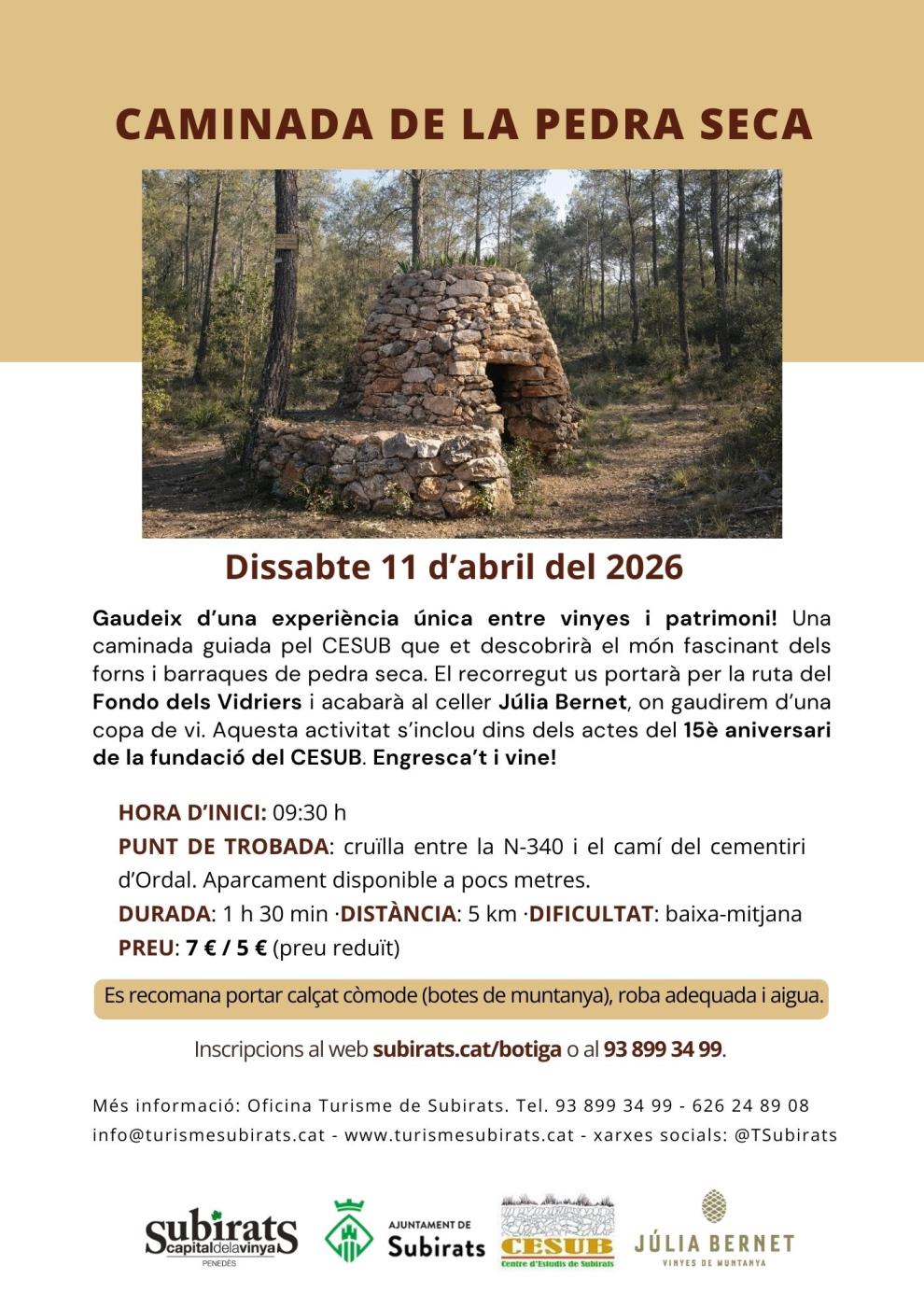 Caminada de la Pedra Seca - primavera