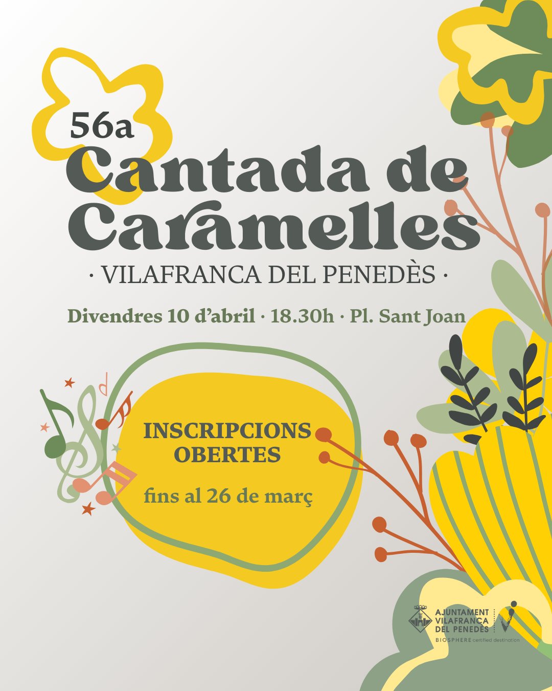 Cantada de Caramelles 2026