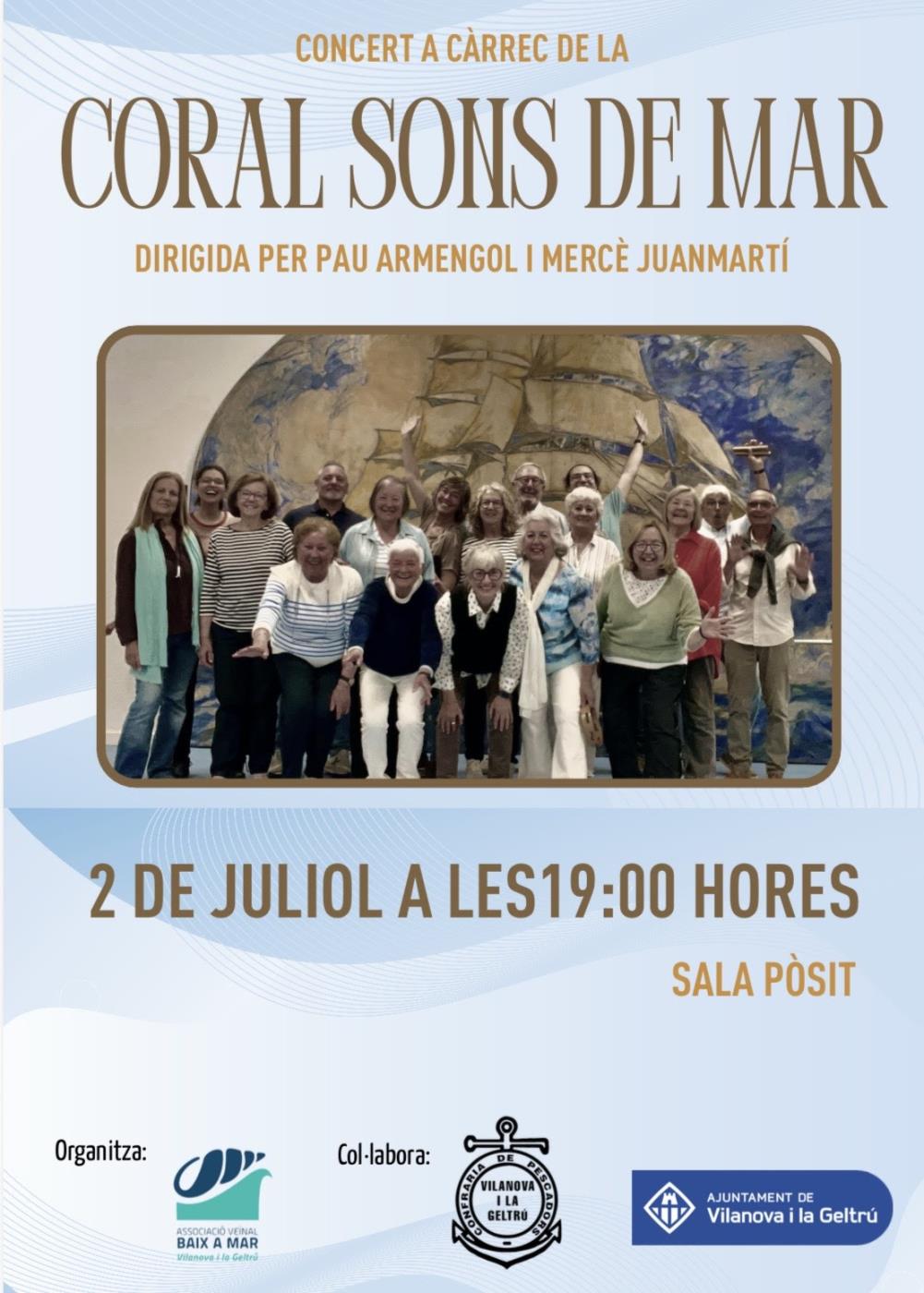 Concert a càrrec de la Coral 