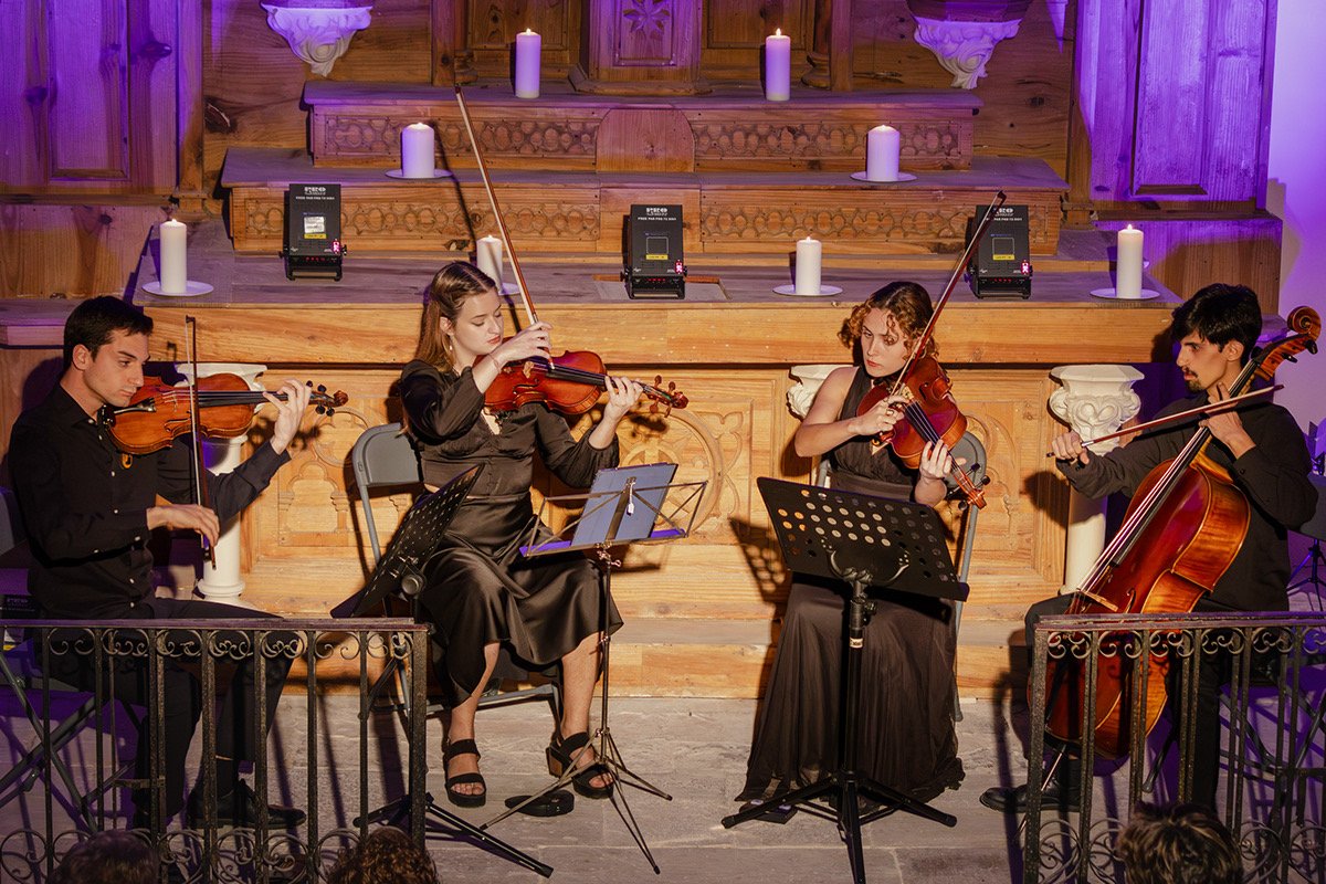 Concert del Quartet Auró al Museu Pau Casals