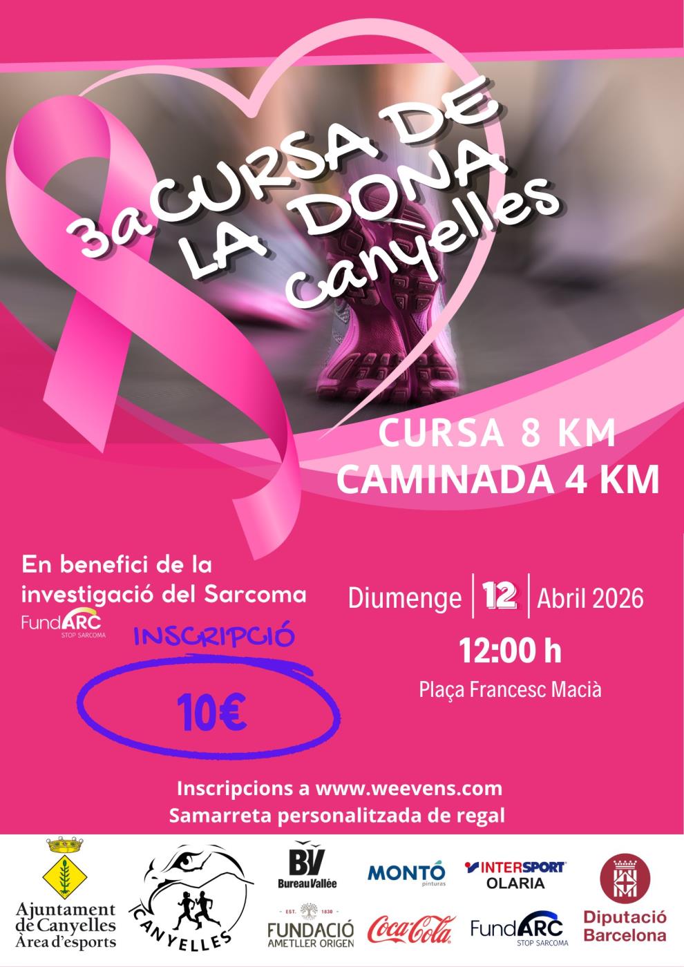 Cursa de la Dona, solidària amb el Sarcoma