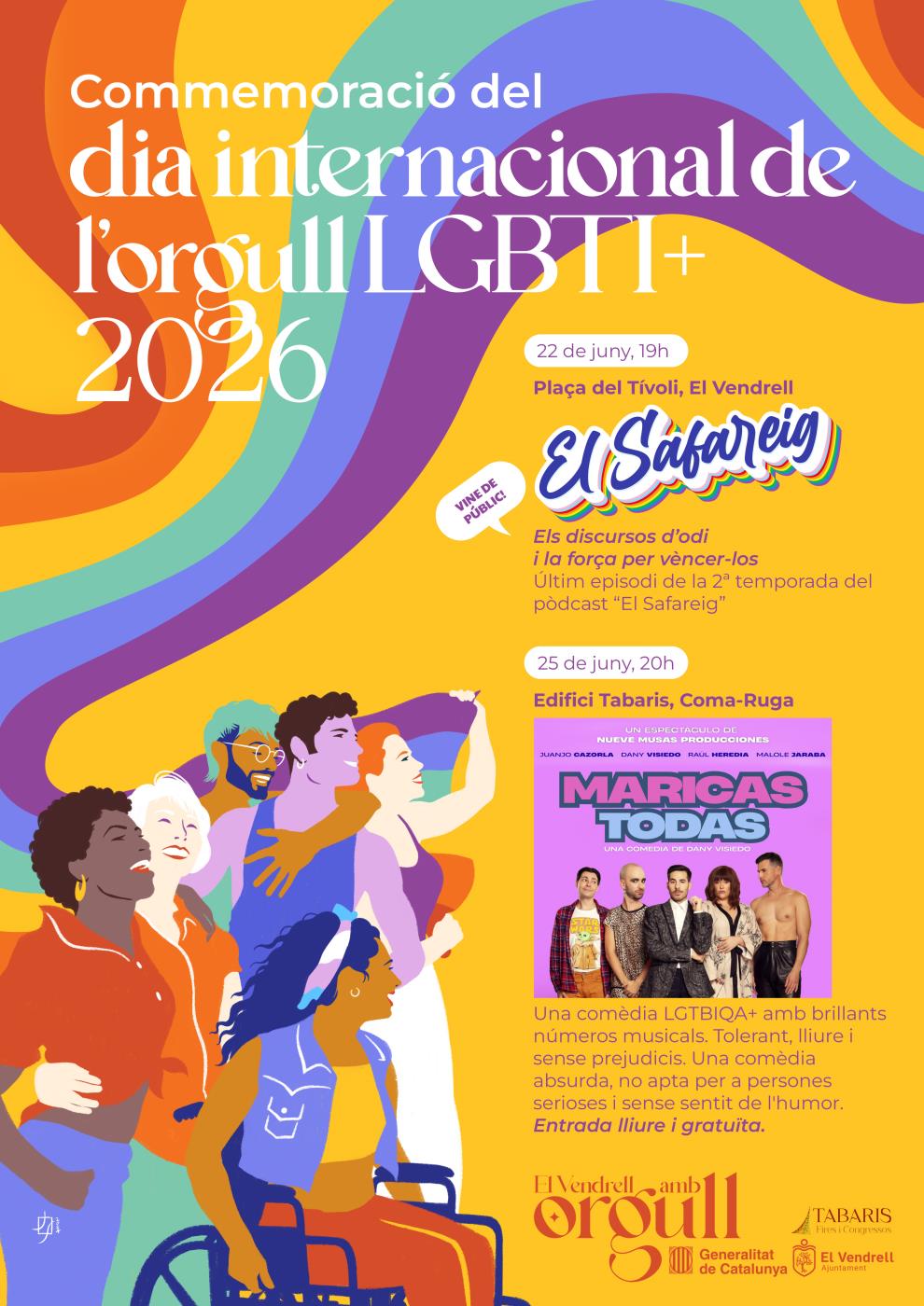 Dia de l’Orgull LGTBI+ al Vendrell