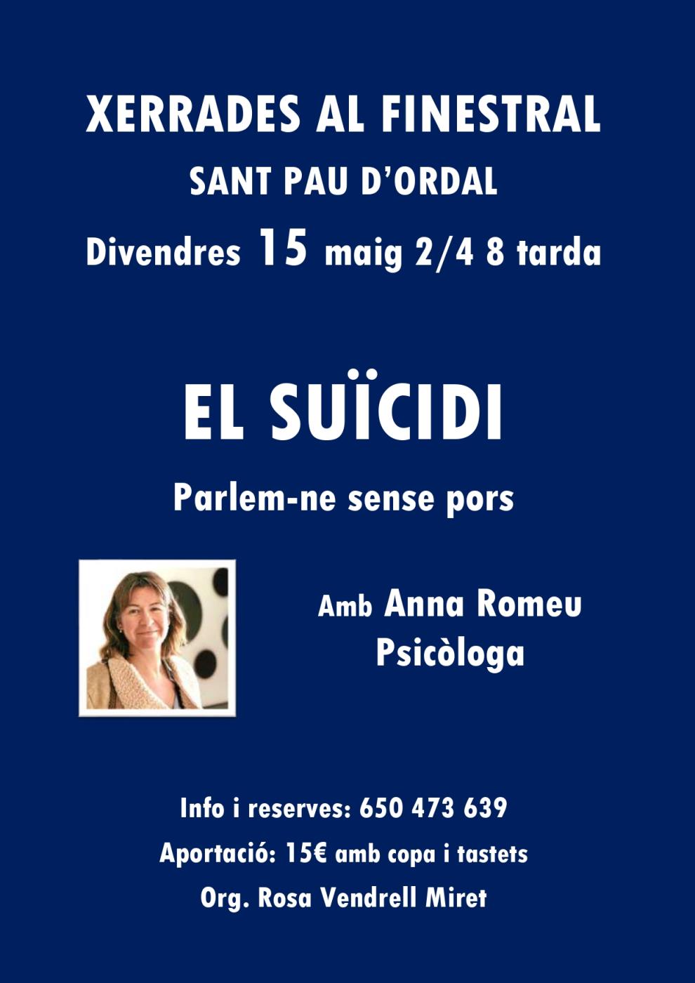 El suïcidi. Parlem-ne sense pors