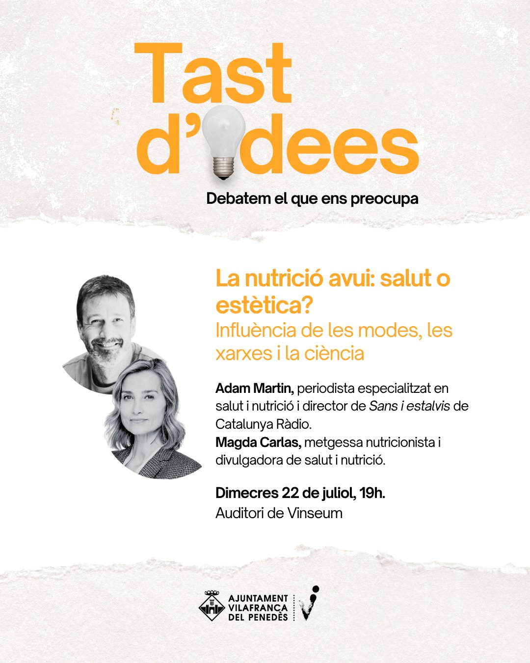 El Tast d’idees reflexiona entorn la nutrició
