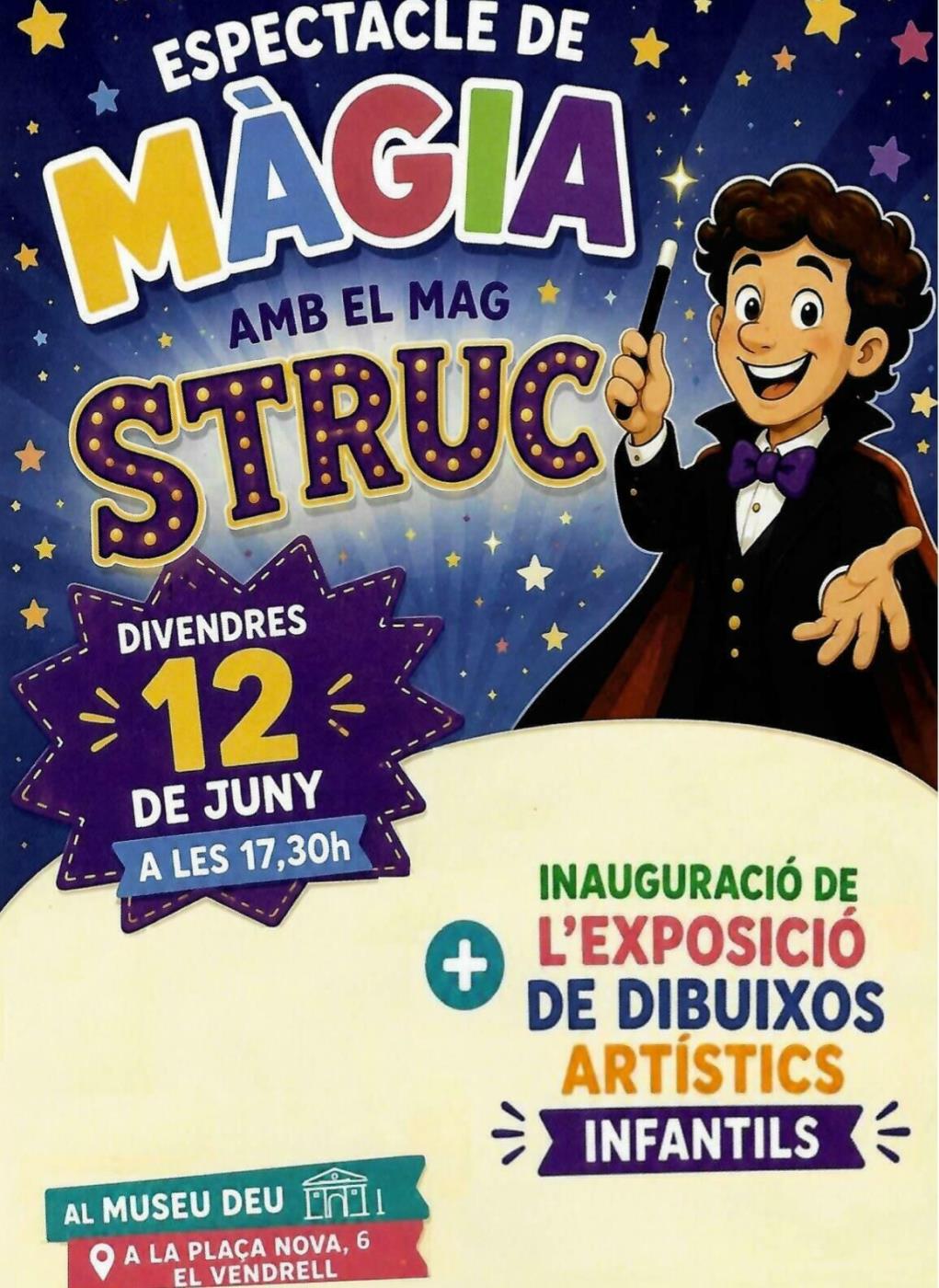 Espectacle de màgia al Museu Deu