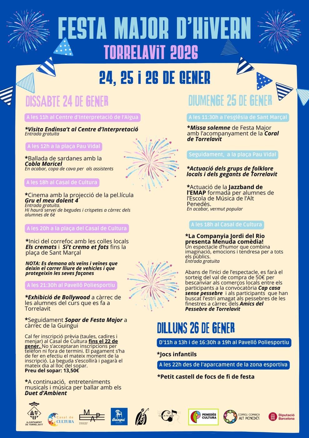 Festa Major d’Hivern de Torrelavit 2026