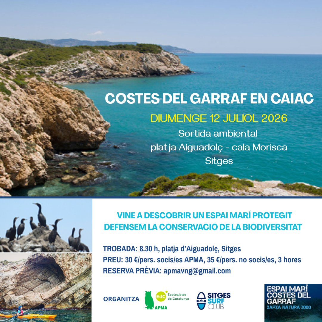 Garraf en caiac