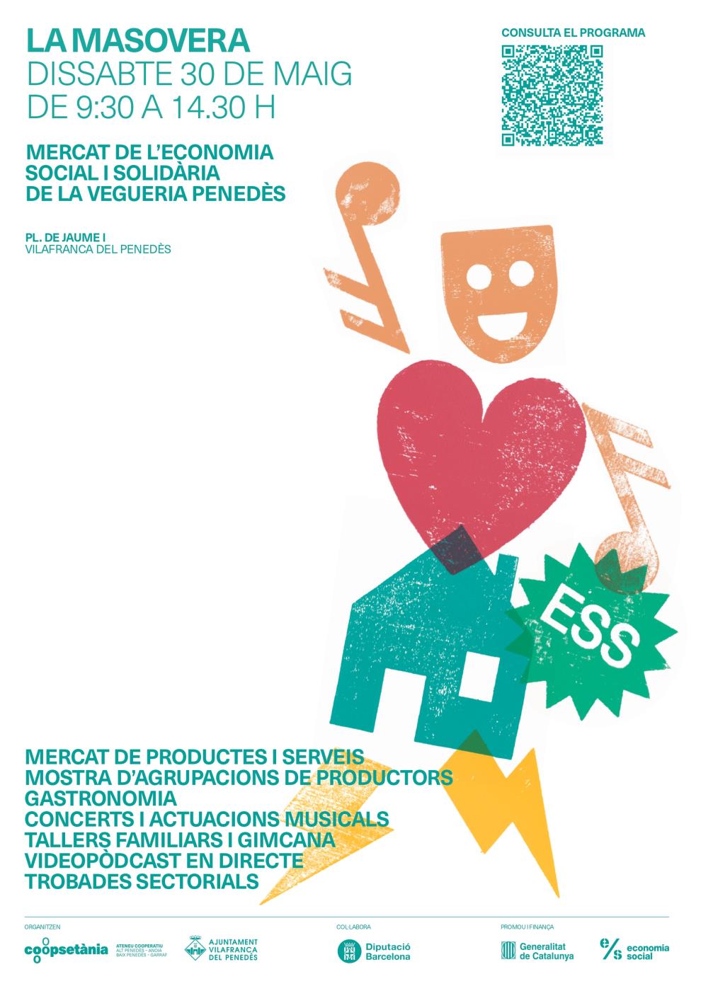 La Masovera, mercat de l’Economia Social i Solidària