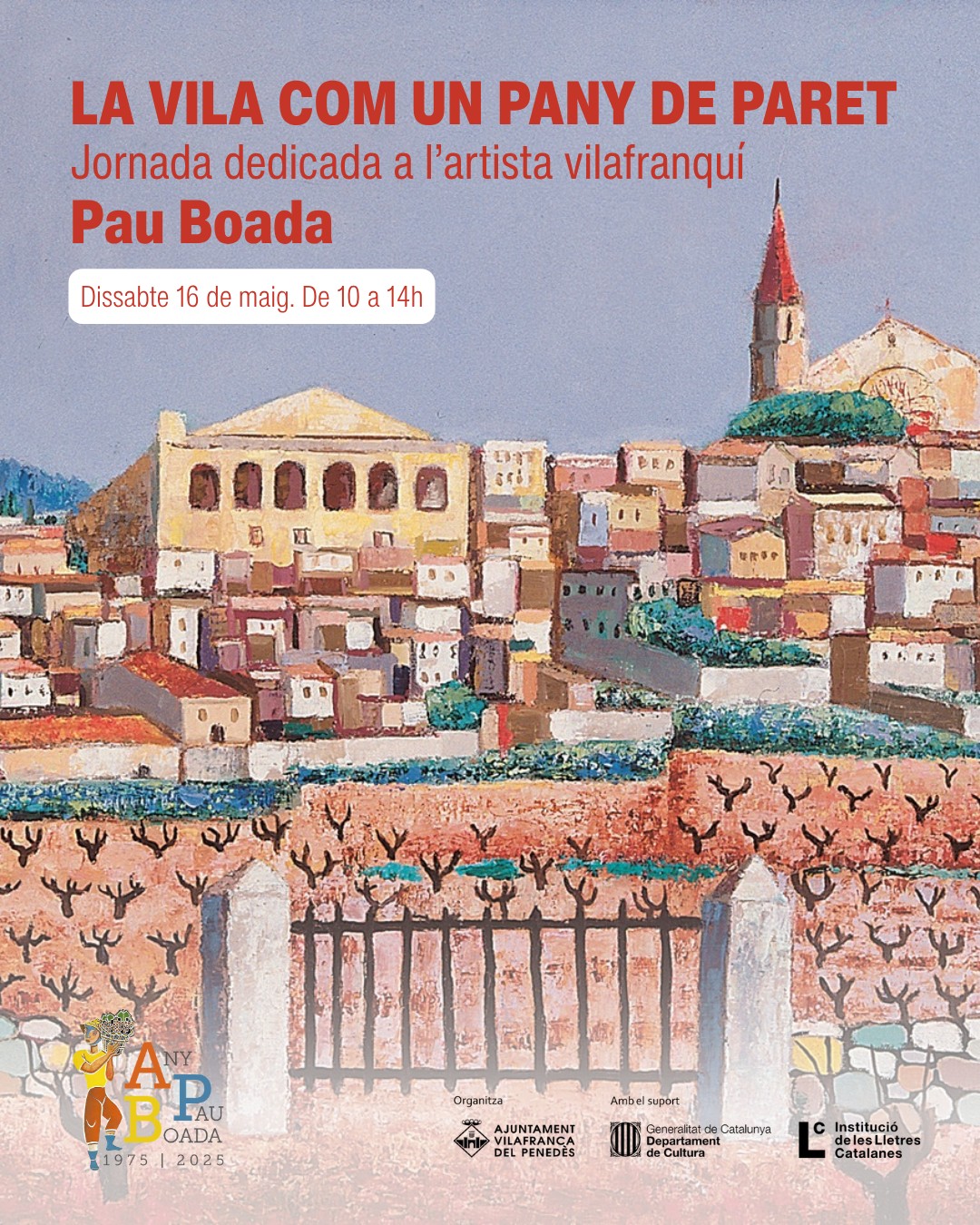 La vila com un pany de paret