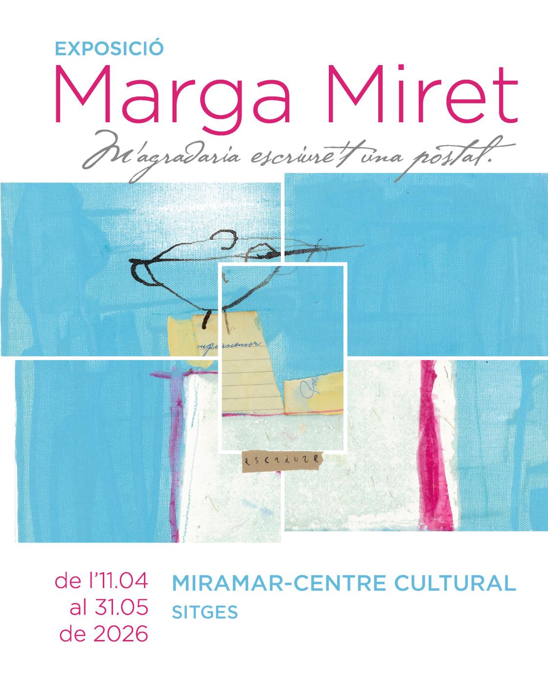 M’agradaria escriure’t una postal