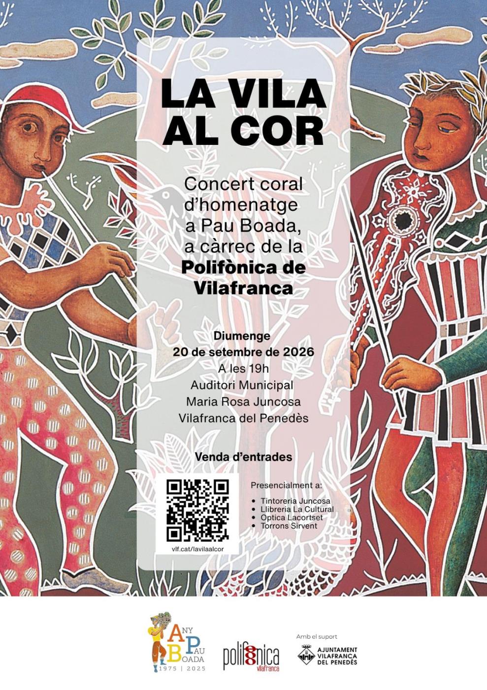 Pau Boada. La vila al cor