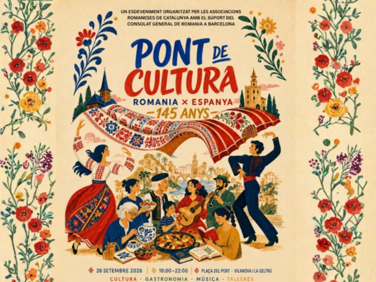Pont de cultura Romania x Espanya - 145 anys
