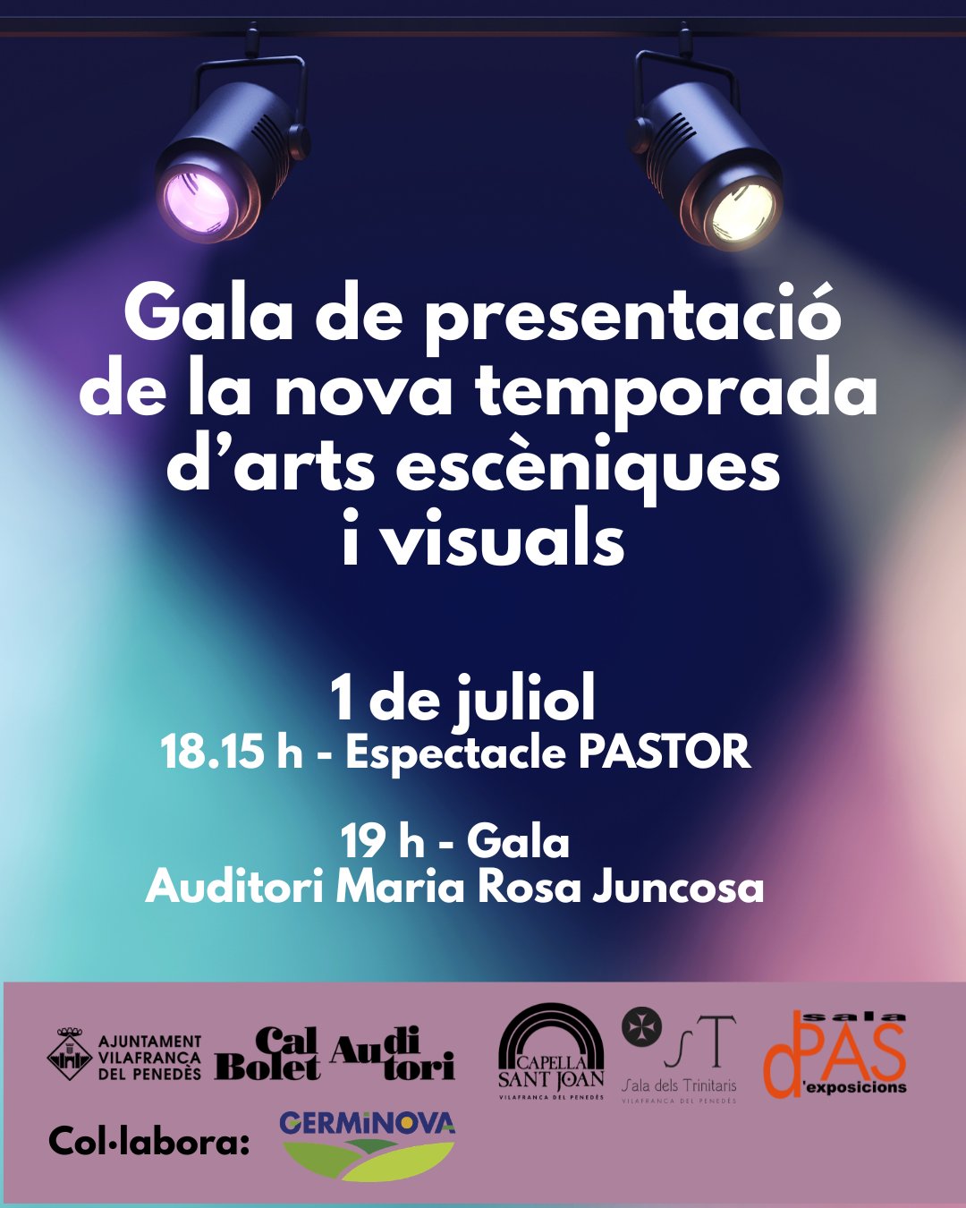 Presentació de la nova temporada d’arts escèniques i visuals de Vilafranca