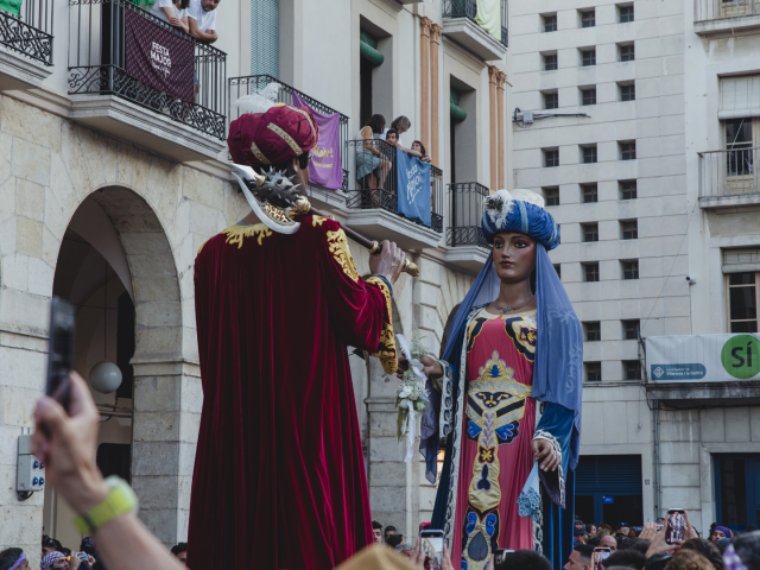 Presentació del cartell de la Festa Major de Vilanova i la Geltrú