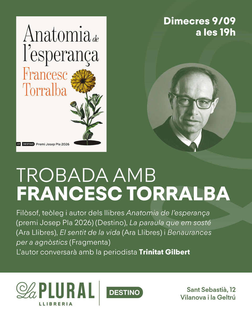 Propera trobada amb el Francesc Torralba