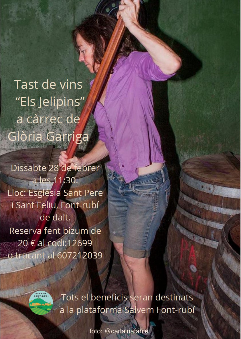 Tast de vins amb els Jelipins