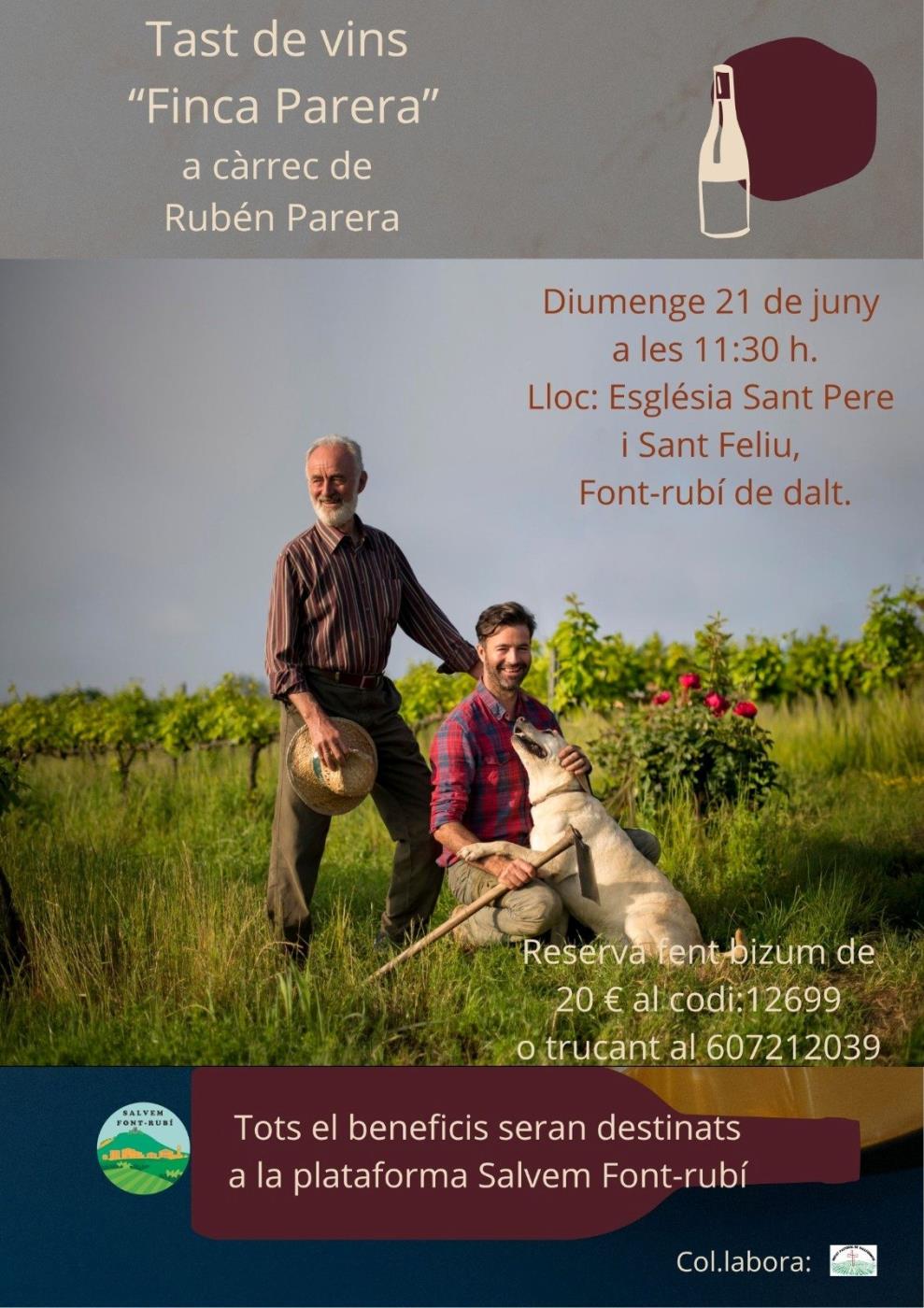 Tast solidari amb Finca Parera