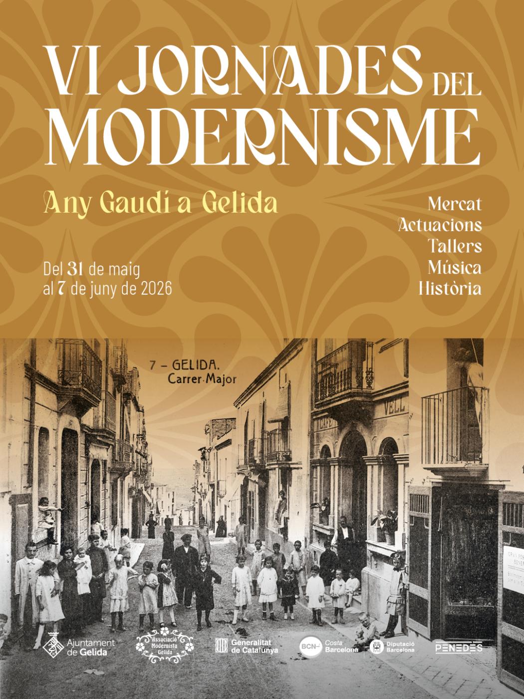 VI Jornades del Modernisme de Gelida