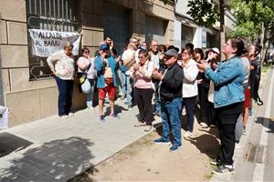 Ajornen per tercera vegada el desnonament d'una veïna de Vilanova de 89 anys amb dependència