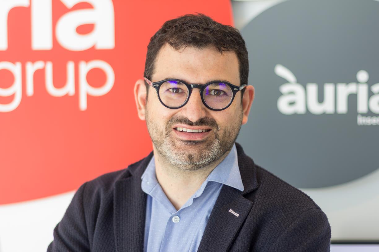 Albert Piñol, Gerent d’Àuria. Eix