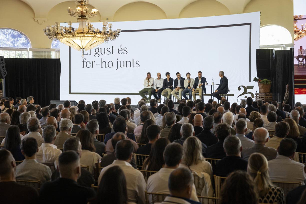 Ametller Origen celebra els 25 anys amb prop de 500 proveïdors a Mas Solers. Ametller Origen  