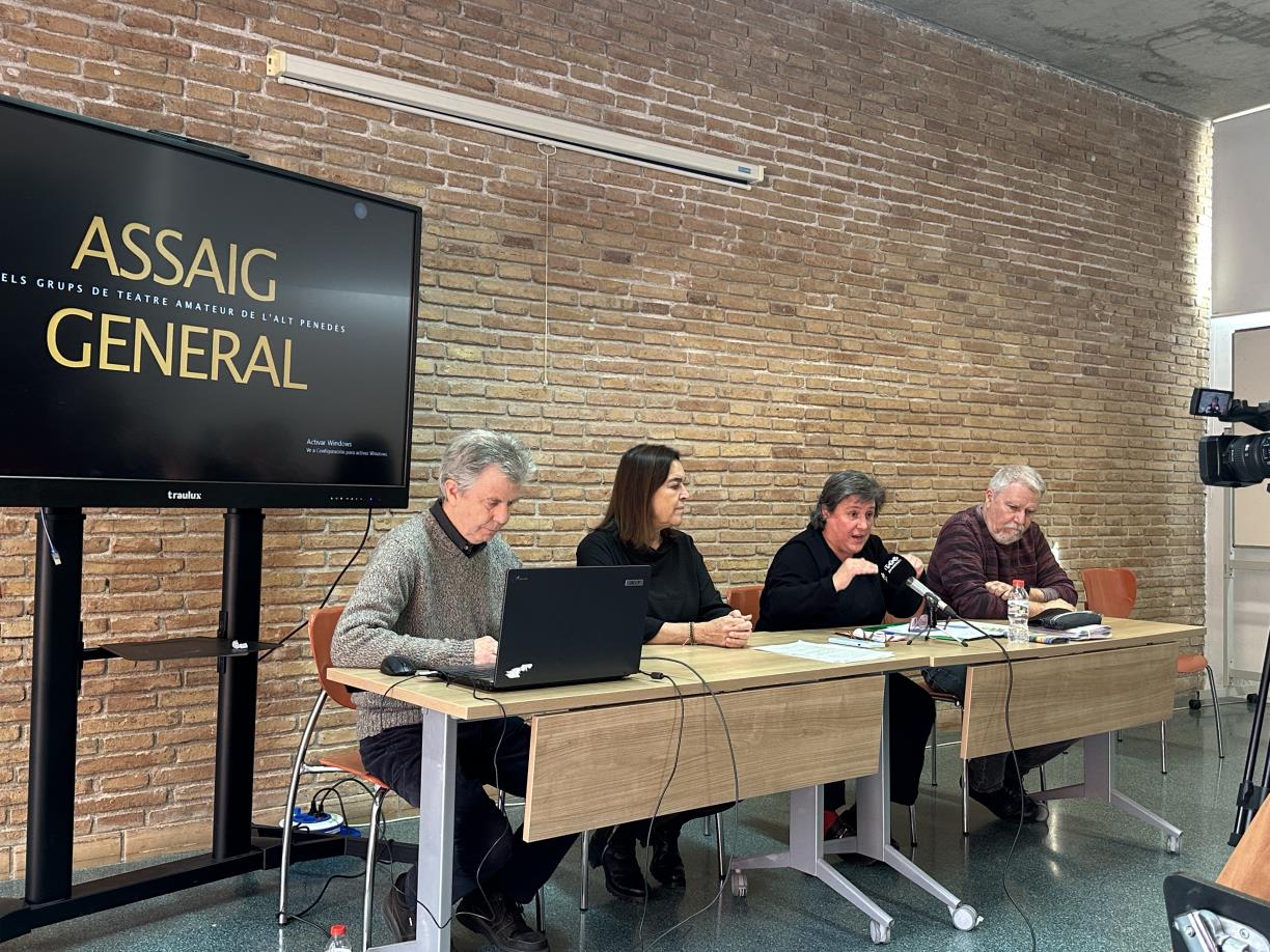 “Assaig general”: una nova sèrie televisiva posa el focus en el teatre amateur de l’Alt Penedès. Ajuntament de Vilafranca
