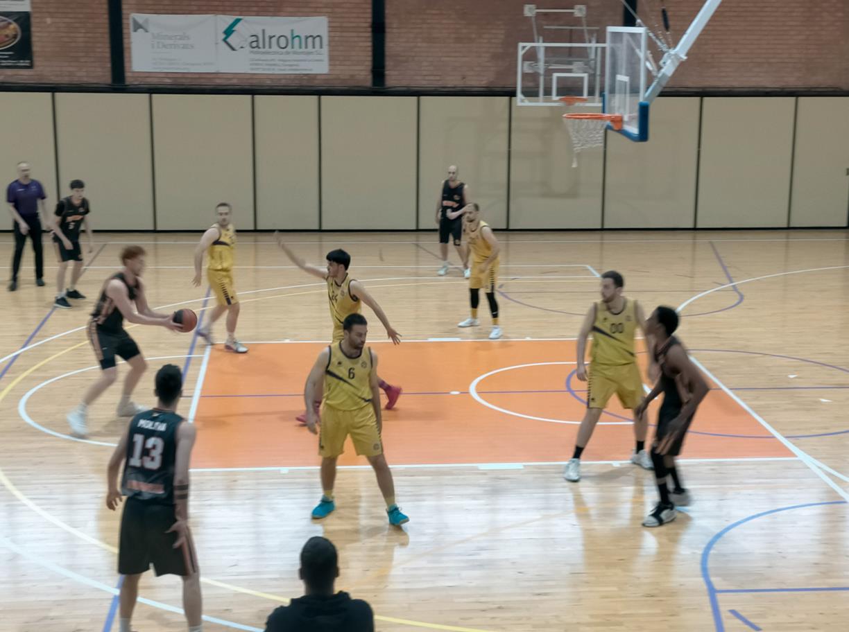 Bàsquet l'Arboç - AB Vendrell. Eix