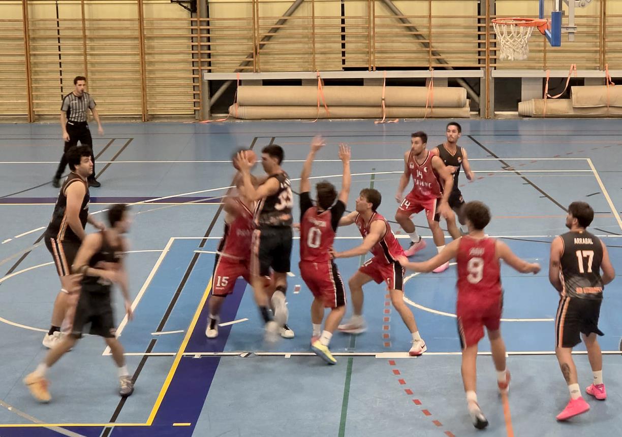 Bàsquet Pratenc - AB Vendrell. Eix