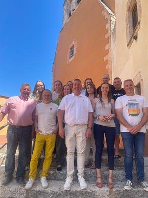 +Bellvei presenta Òscar Ripoll com a cap de llista i segella un acord de col·laboració amb ERC. ERC