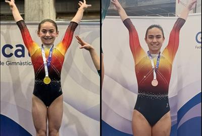 Berta Estrada, Base 7P  i Elena Mazzeo, Base 6G. Eix