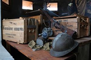 Búnquer de Cunit. Eix