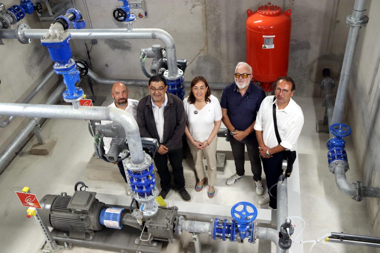 Cabrera d'Anoia posa fi als problemes d'aigua amb la inauguració de la connexió al sistema Ter-Llobregat. ACN