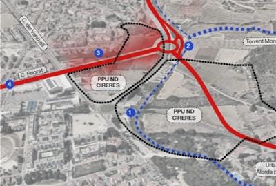 Calafell encarrega un estudi per redefinir el desviament de la C-31 i reduir els embussos a la rotonda de la Creu Roja. Ajuntament de Calafell