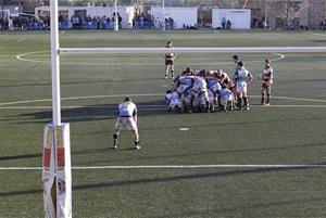 Camp de rugbi Font Verda de Granollers . Eix