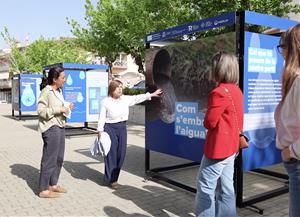 Canyelles acull l’exposició “Operació Aigua” per conscienciar sobre la cura dels recursos hídrics. Veolia