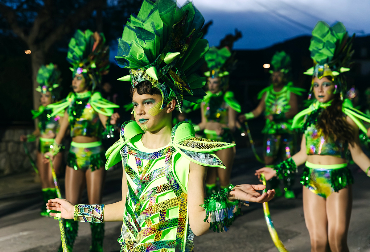 Canyelles obre el Carnaval del Garraf i el Penedès amb una rua espectacular. Ajt. de Canyelles
