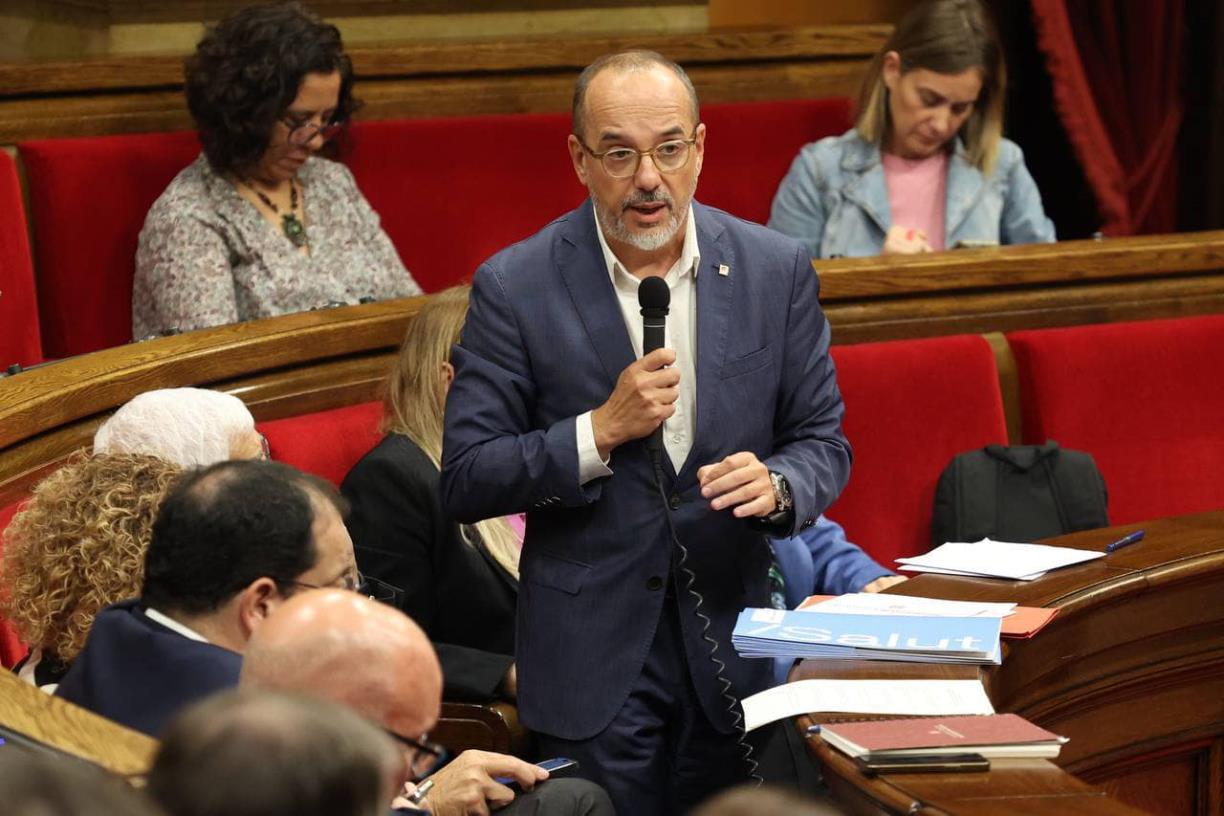 Carles Campuzano diputat d’ERC al Parlament de Catalunya. Eix