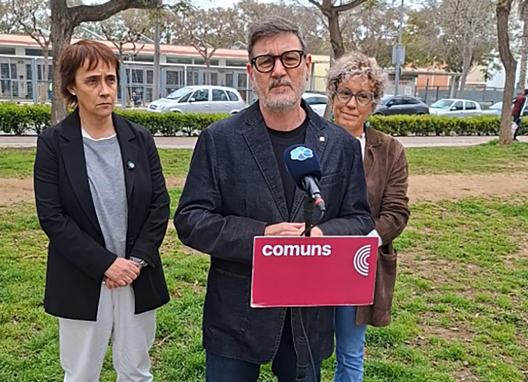 Carme Gasulla, Lluís Mijoler i Iolanda Sánchez. Eix