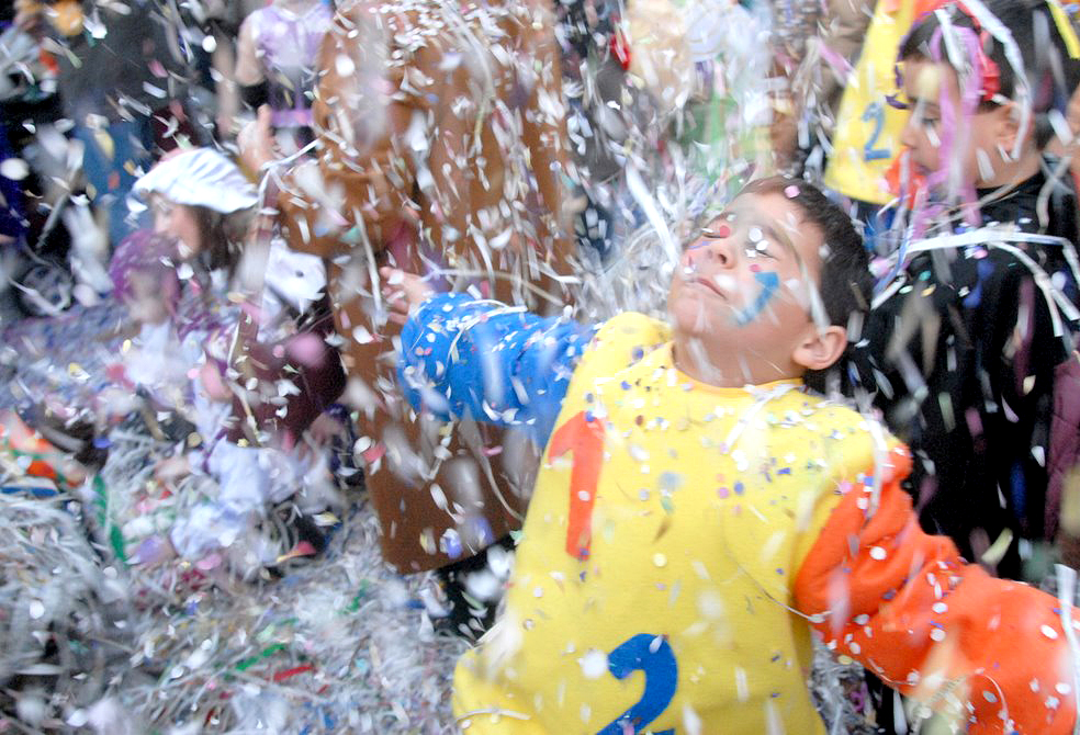 Carnaval infantil. Eix