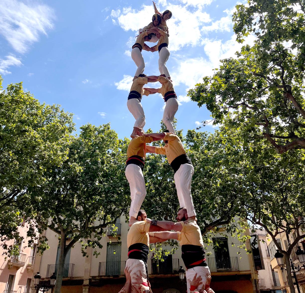 Carregada de la Tde7 dels Bordegassos de Vilanova. Laia Cruells