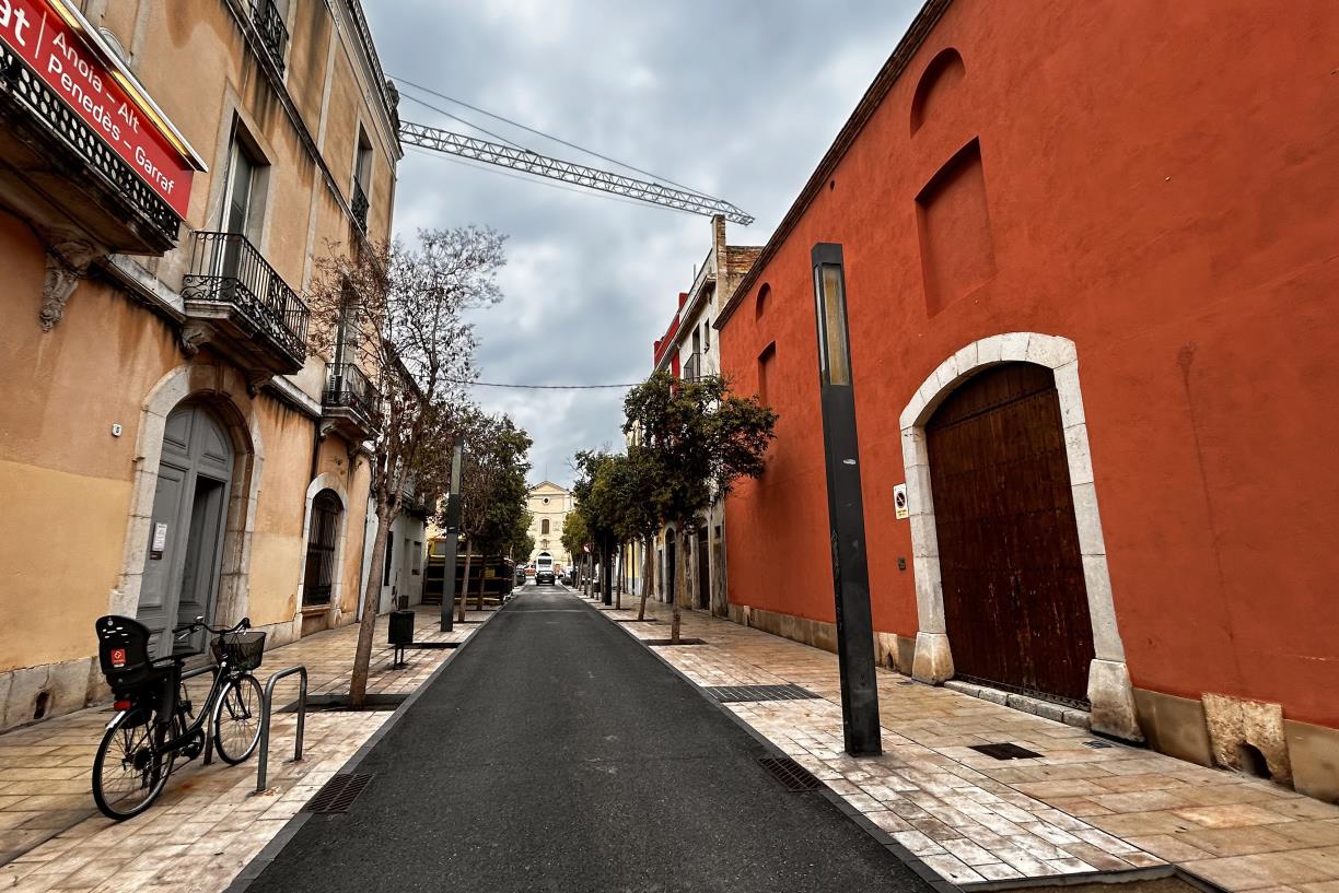 Carrer Sant Josep de Vilanova. Eix