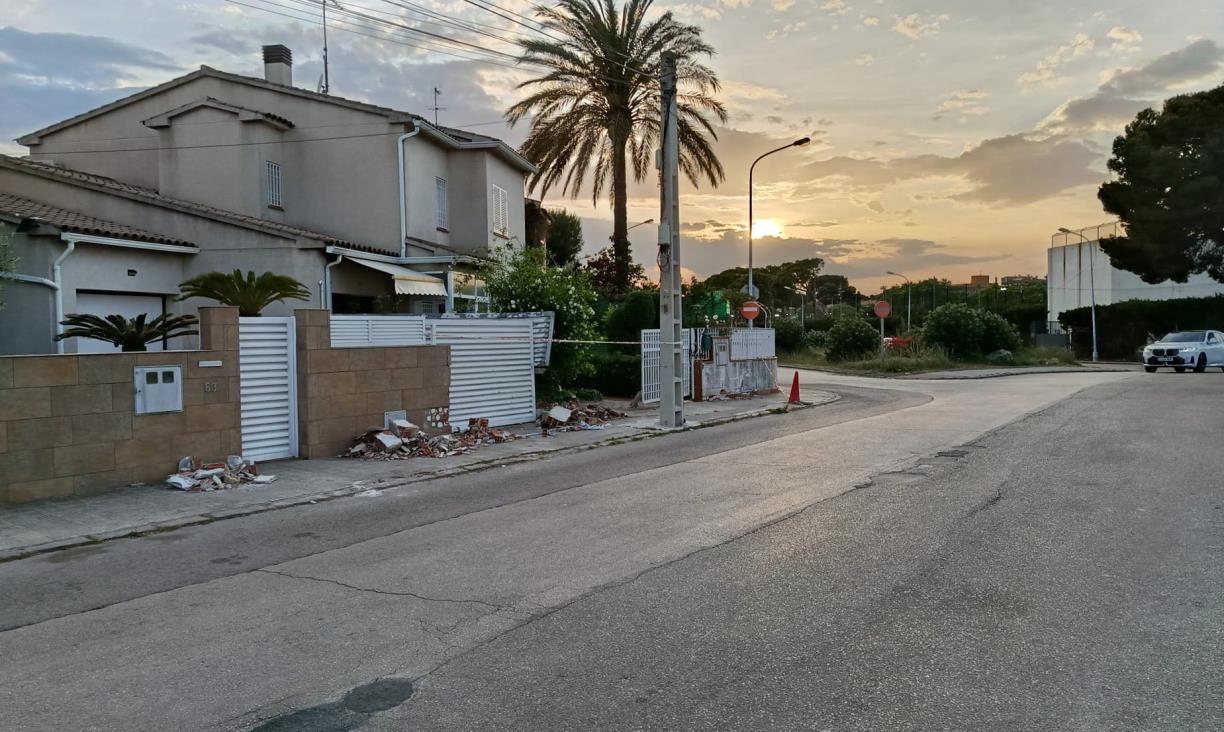 Carrerada d'en Ralet. Eix