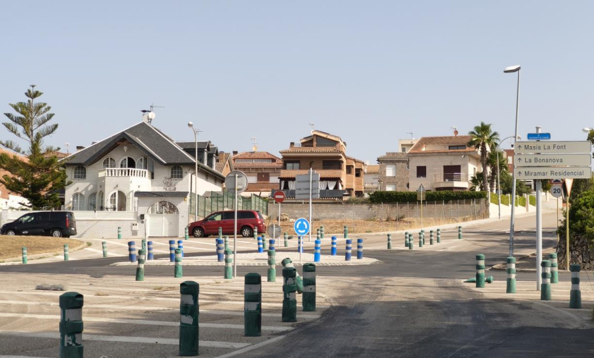 Carrerada d’en Ralet. Eix