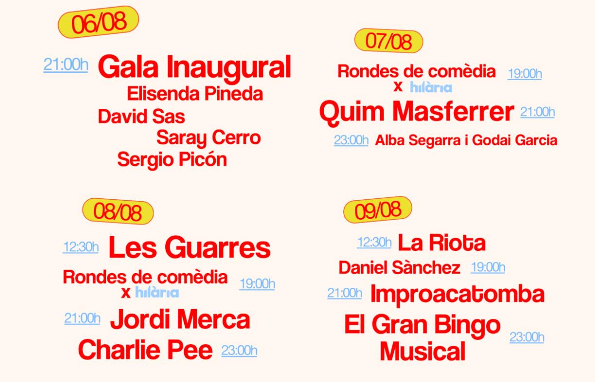 Cartell del Feshumor 2026. Eix
