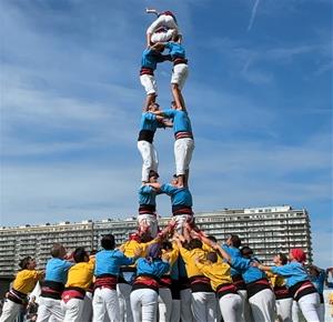 Castellers del Foix i Mannekes de Brussel·les al festival ManiFiesta 2026