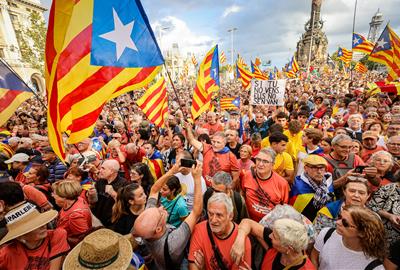 Catalunya afronta la Diada pendent de l'aplicació efectiva de l'amnistia i de l'auge de l'extrema dreta. ACN