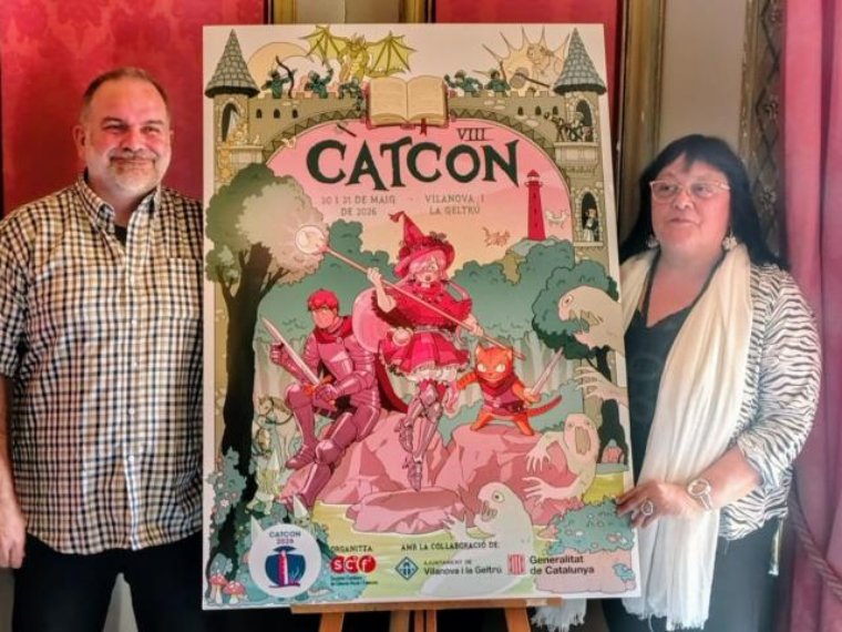 CATCON 2026 convertirà Vilanova en la capital dels gèneres fantàstics en català. Ajuntament de Vilanova